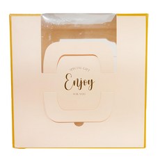 Pimex 6吋蛋糕盒 時尚粉綠, 5個