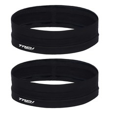 T-Rex 運動髮帶, 黑色, 2個