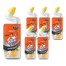 Mr Muscle 威猛先生 泡沫淨白潔廁凝膠, 750ml, 6瓶