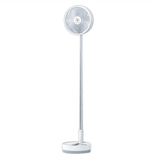 I-Cool 充電式可伸縮擺頭摺疊風扇 9吋 白色 1370g 原廠保固, MY-P10