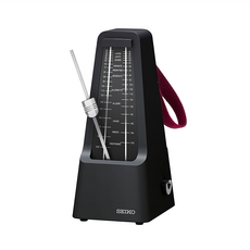 Seiko 精工 機械式節拍器 SPM400B, 黑色, 1個