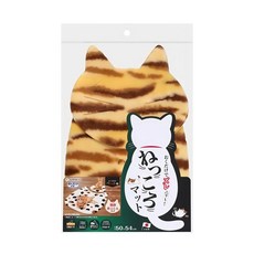 SANKO Okudake Kyuchaku 寵物餐墊，35 x 45 公分，家飾, 黃斑紋, 1個