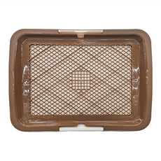 armonto 阿曼特 防抓平面式廁所盆, M(65 x 48 x 6cm), 咖啡色, 1個