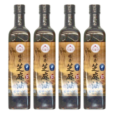 福壽實業 100%芝麻油, 520ml, 4瓶
