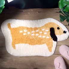 TROMSO 加洲雪毛尼吸水地墊, 俏皮小臘腸