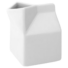 utopia Titan 白瓷糖奶罐 牛奶盒 300ml, 1個, 白色