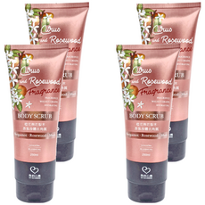 MY SCHEMING 我的心機 橙花與花梨木香氛身體去角質, 250ml, 4件