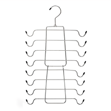 小麥購物 吊帶內衣掛架 C092 318g, 銀色, 2個