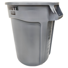 Rubbermaid 樂柏美 BRUTE 儲物桶 121L 灰色 - 超大容量居家收納
