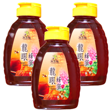 尋蜜趣 龍眼蜂蜜 嘗鮮瓶 380g x 3瓶 (天然蜂蜜、龍眼花蜜、無添加)