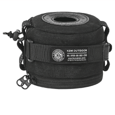 KZM OUTDOOR 工業風高山瓦斯罐保護套 適用230g 直徑11.5 x 9cm 85g, K24T3Z02, 1個