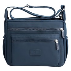 Yuesite 斜背包/肩背包, 深藍色, 26 x 10 x 21 cm