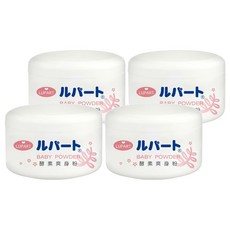 Lupart 嬰兒酵素爽身粉, 90g, 4罐