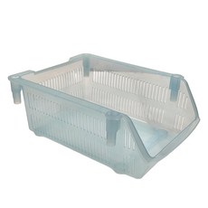 JUSKU 佳斯捷 舞樂高2層物品架, 淡藍色, 1個