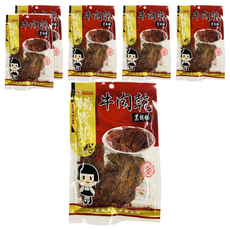德昌 楊貴菲 黑胡椒牛肉乾, 70g, 6包