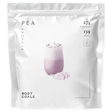 BODY GOALS 全素多效豌豆蛋白飲 PRO大包裝 濃芋歐蕾, 1kg, 1個