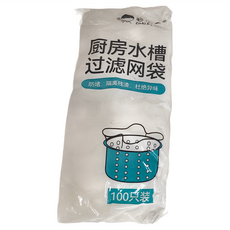 ZHAIXI 一次性水槽濾網袋, 100只裝, 大孔, 2個, 1組