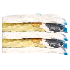 億琦國際DRLife 4號透明真空收納袋 PA+PE材質 壓縮袋/旅行袋/衣服壓縮袋/抽氣式/棉被收納壓縮皆可使用, 60 x 80cm, 5個裝, 1組