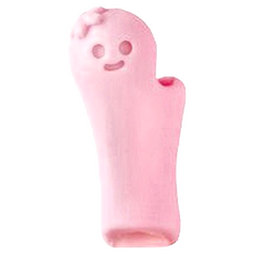 日本 SONiC 麻糬握筆器 右手 SK-6417, 粉 + 黃, 2個