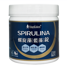 VegEden 蔬食伊甸園 藍藻錠 家庭號 200mg, 2500顆, 1罐
