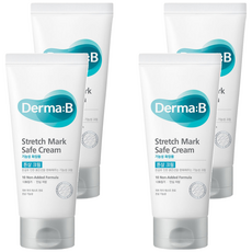 Derma B 妊娠紋霜 Stretch Mark Safe Cream, 10 Non-Added Formula, 180ml, 4條
