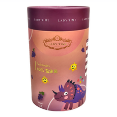 LADY TIME 400E益生菌複方粉包 葡萄, 2g, 15包, 1罐