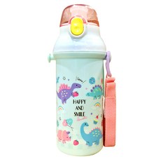 Skater 抑菌塑膠彈蓋直飲水壺 PSB5SANAG, 恐龍, 480ml, 1個