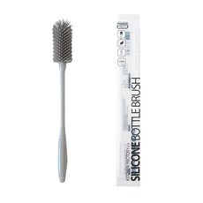 Kitchen Factory 矽膠清潔杯刷 耐熱100度 韓國製造, 摩登灰色, 1支