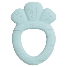 奇哥 比得兔矽膠固齒器 蘿蔔款, 單件, 藍色, 1個