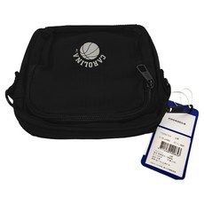 NCAA 拼接格紋小側背包 - 黑色, 00F