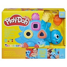 Hasbro 孩之寶 Play-Doh 培樂多 小恐龍顏色形狀配對遊戲組, 混和顏色, 340g, 1盒