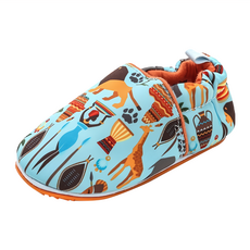 bebehome 歐美手工防滑嬰兒學步鞋 13cm, 叢林動物, 寶寶學步首選, 1雙