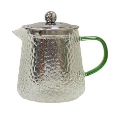 AWANA 錘紋玻璃耐熱泡茶壺 GT-500A, 500ml, 綠色, 1個