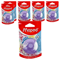 Maped 幽浮橡皮擦 趣味造型 擦拭力強 無PVC材質, 單色, 6個