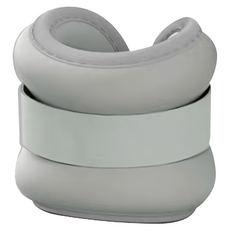 SC優選 綁腿綁手細鐵砂運動負重沙袋, 星空灰, 舒適配戴，提升訓練效果, 1.5kg, 2入