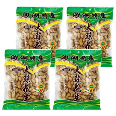 四乘六 澎湖特產 蒜味花生, 160g, 4包