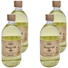 SABON 綠玫瑰沐浴油, 500ml, 4瓶