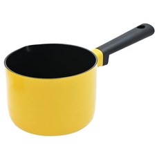 LocknLock 樂扣樂扣 玩色系 IH牛奶鍋 復古黃, 14cm, 1個