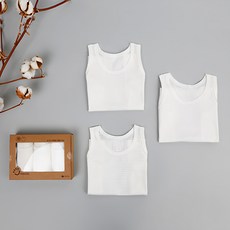 Maykids 男童 純棉素色背心組