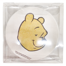 收納王妃 迪士尼硬式珪藻土杯墊 圓形 2件組, 維尼表情 02, 1組