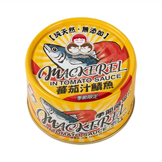 東和食品 How Mama 茄汁花腹鯖魚 黃, 230g, 3罐