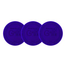 G+居家 防撞止滑杯墊 矽膠材質 耐熱 -40°C~230°C, 深藍色, 3個