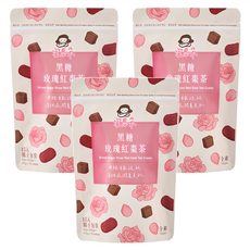 Medolly 蜜思朵 黑糖玫瑰紅棗茶 17g, 15包, 3袋