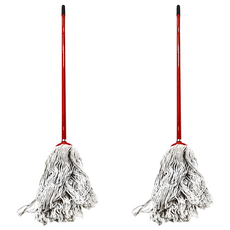 金獎 豪華紗拖把 4尺圓鋼柄, 2支