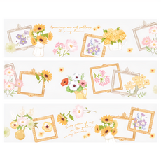 德德小品集 PET膠帶 庭院美術館 30mm x 3m 2個, 花藝畫廊, 1組