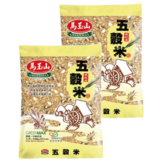 馬玉山 五穀米, 豐富全穀 營養均衡, 1.5kg, 2包