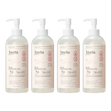 jmella 法式香氛卸妝油 牡丹花香 500ml, 4瓶