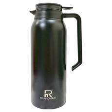 FRANCASINO 弗南希諾 時尚真空保溫壺 FR-1776 304不鏽鋼內膽, 霧黑色, 1.5L, 1個