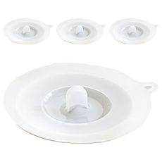 小麥購物 矽膠杯蓋, G111, 4個