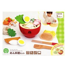 WOODY PUDDY 綜合麵食料理 家家酒玩具組 - 蒙式幼兒園指定教具, 仿真精緻做工, 體驗日常生活常識, 1盒, 紅色